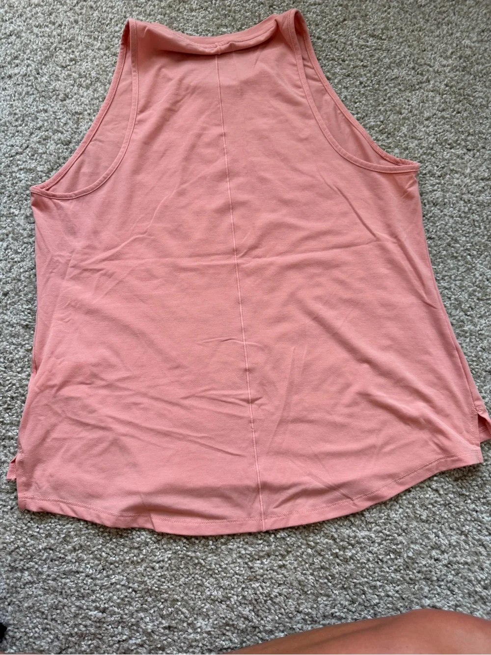Nike Coral Pink Athletic Tank Top